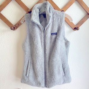 Patagonia Fuzzy vest, gray, medium